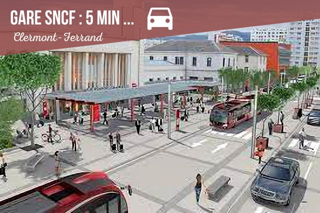 #Le COCON des Volcans#PARKING Privé/Montferrand Clermont-Ferrand Exterior foto