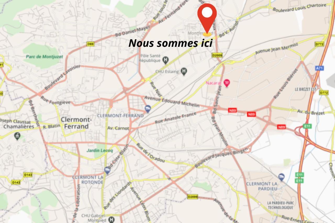 #Le COCON des Volcans#PARKING Privé/Montferrand Clermont-Ferrand Exterior foto
